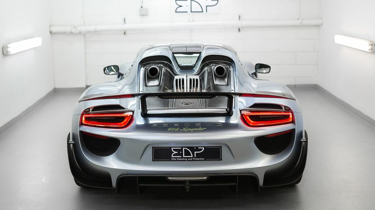 918 Spyder Liquid Metal Chrome Blue