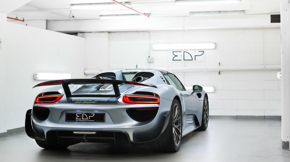918 Spyder Liquid Metal Chrome Blue