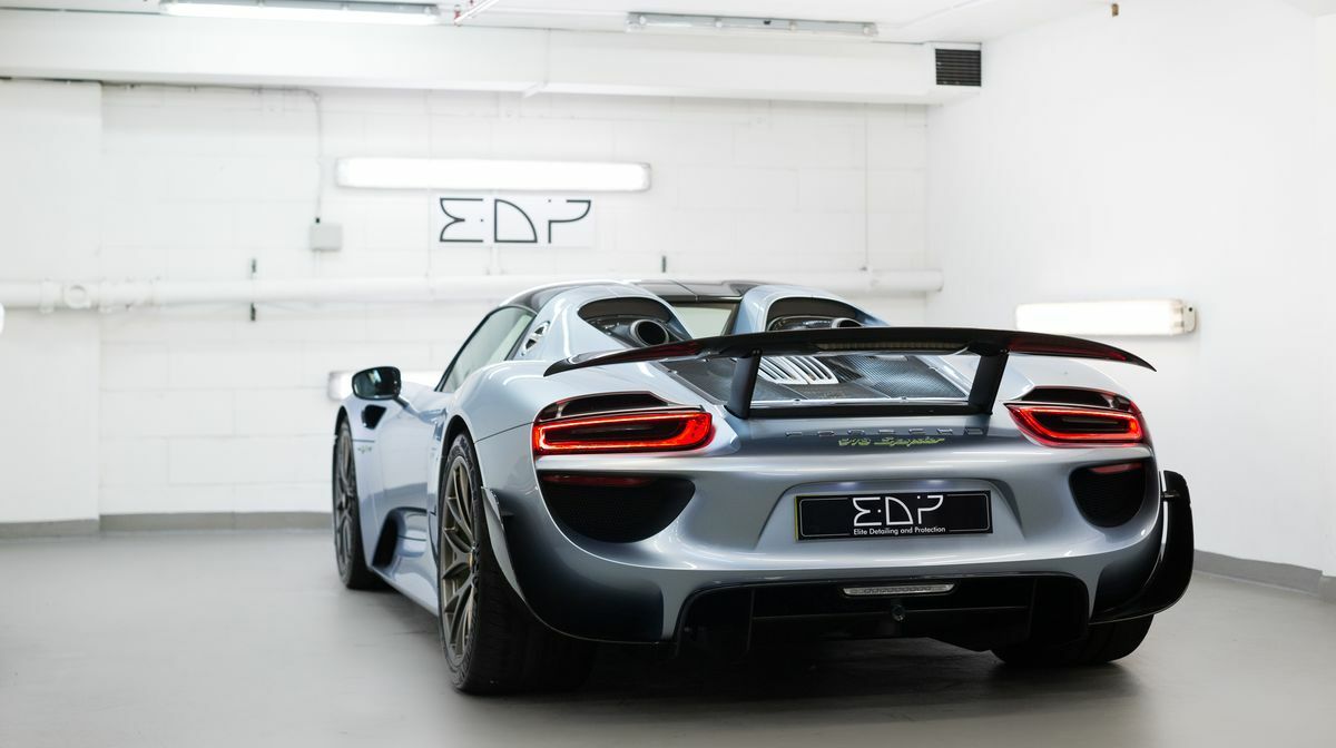 918 Spyder Liquid Metal Chrome Blue