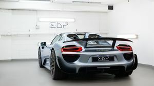 918 Spyder Liquid Metal Chrome Blue