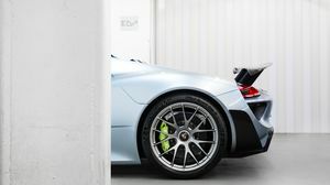 918 Spyder Liquid Metal Chrome Blue
