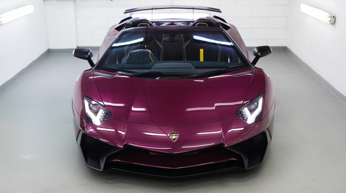Aventador SV Roadster Viola Ophelia