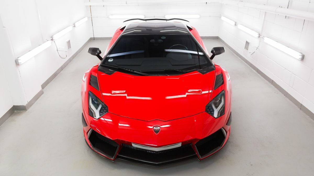 Aventador Mansory Rosso Mars