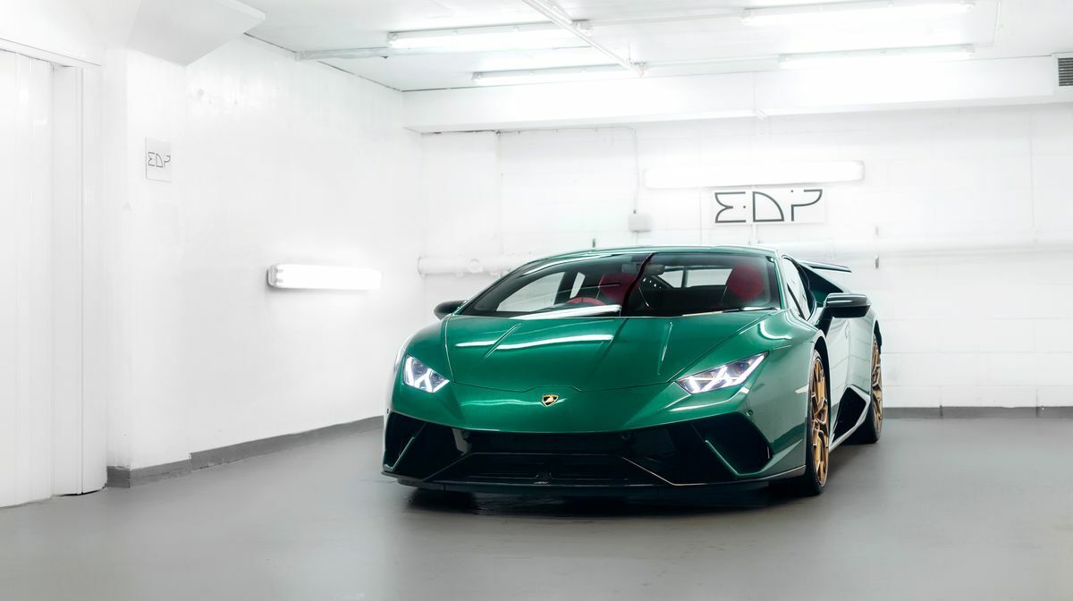 Huracan Performante Verde Oliver