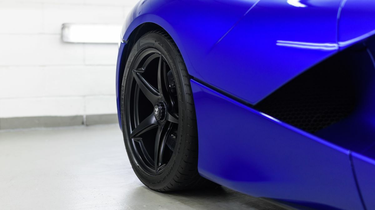 LaFerrari Blu Elettrico