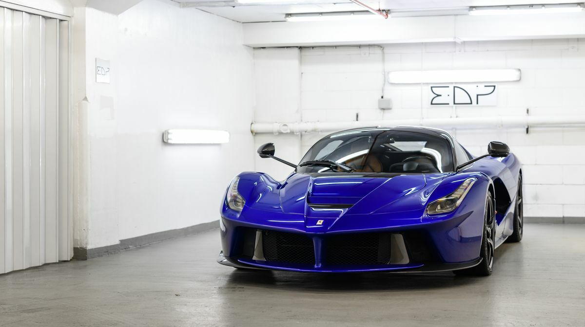 LaFerrari Blu Elettrico