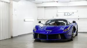 LaFerrari Blu Elettrico