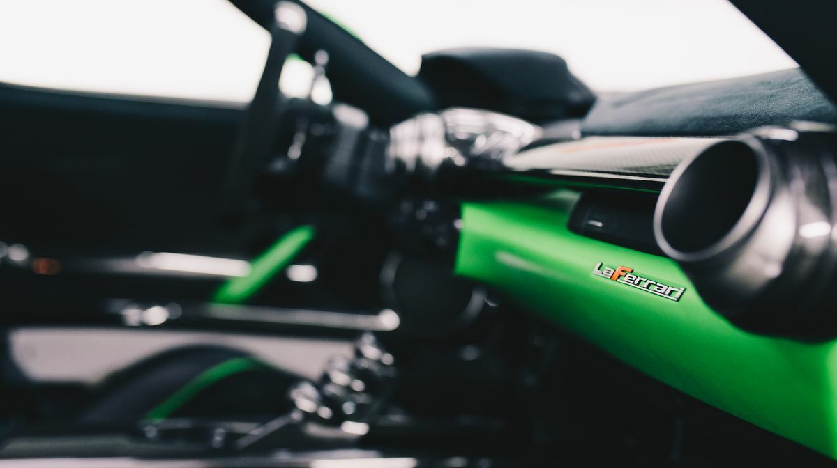 LaFerrari Signal Green