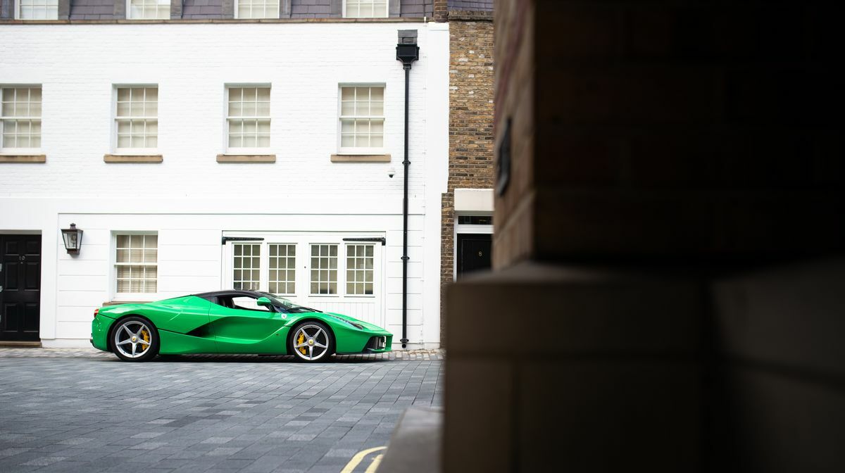 LaFerrari Signal Green