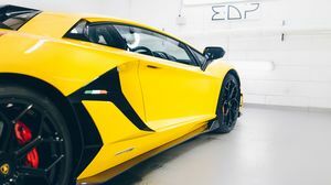 Aventador SVJ Giallo Orion