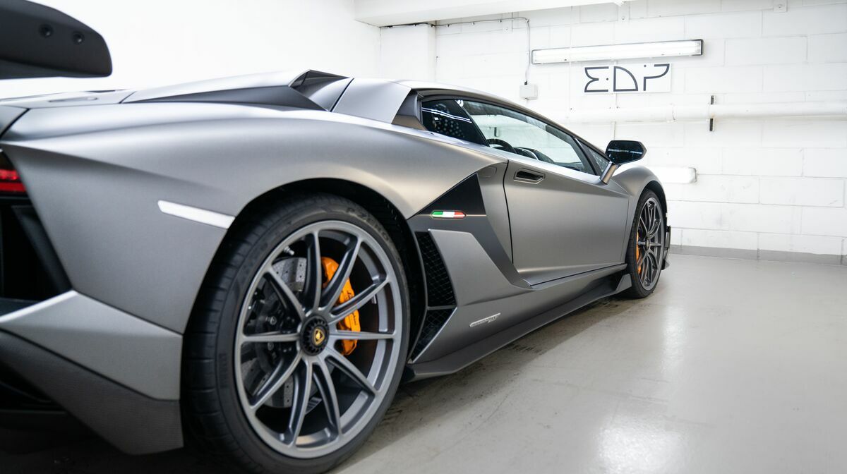 Aventador SVJ Grigio Opaco