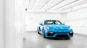 718 GT4 Miami Blue