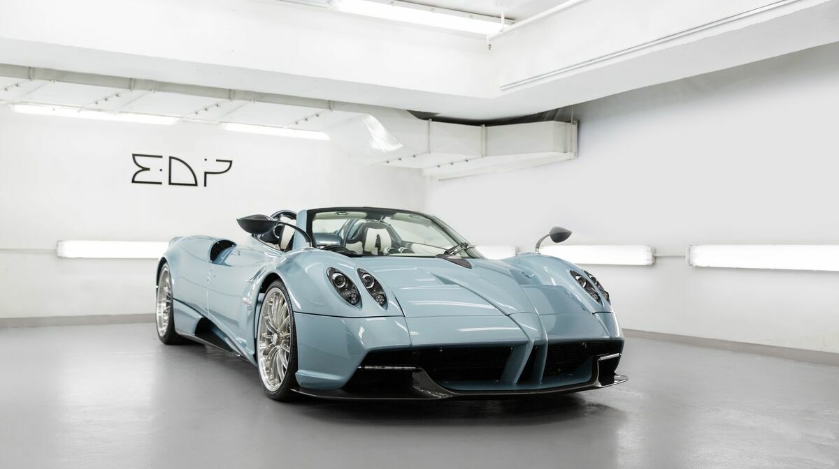 Huayra Roadster Azzuro Sardegna