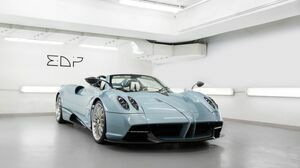 Huayra Roadster Azzuro Sardegna