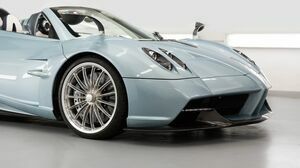 Huayra Roadster Azzuro Sardegna