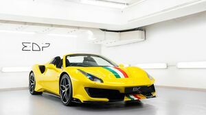 488 Pista Spider Giallo Triplostrato 