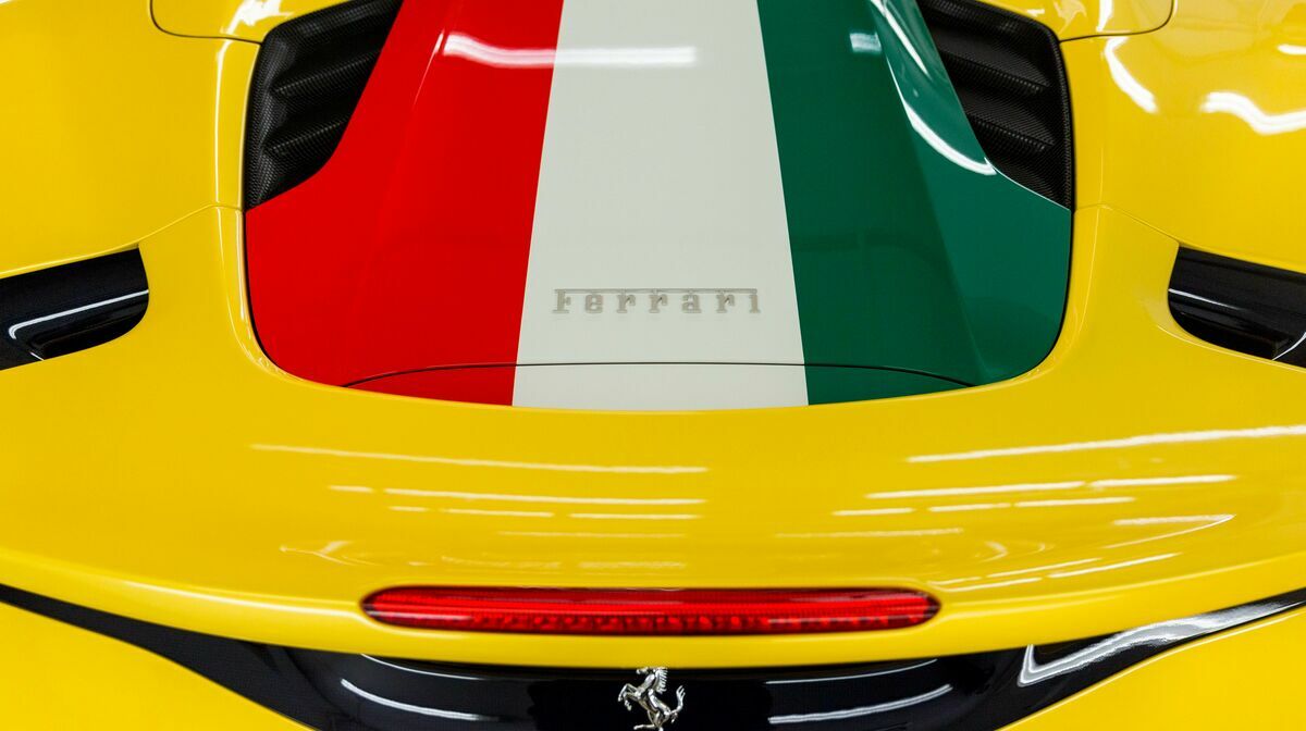 488 Pista Spider Giallo Triplostrato 