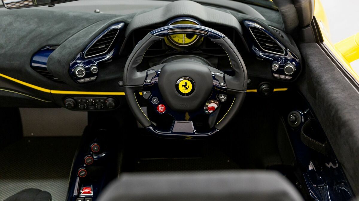 488 Pista Spider Giallo Triplostrato 