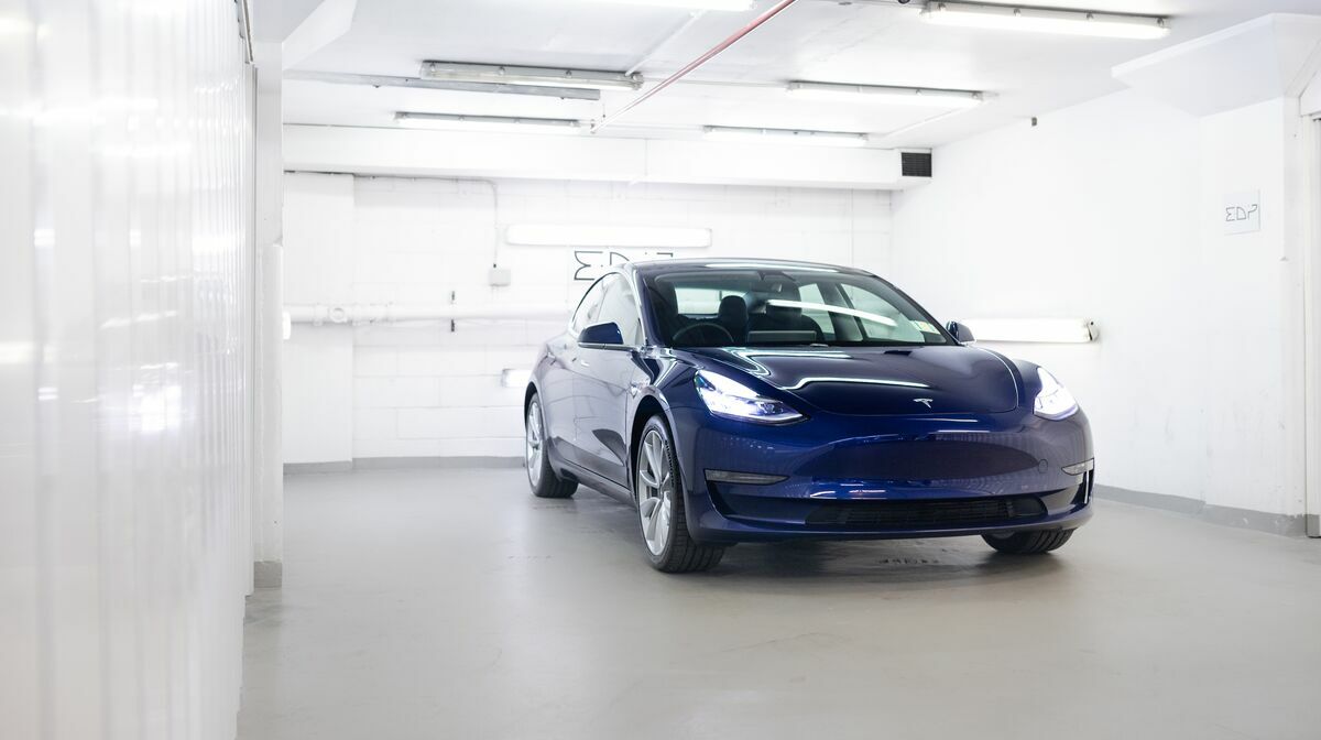 Model 3 Deep Blue Metallic