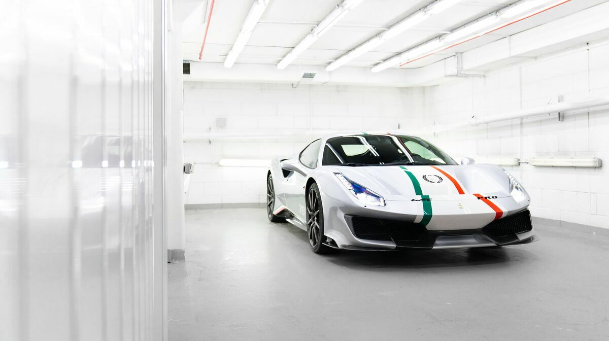 488 Pista Piloti Argento Nurburgring 