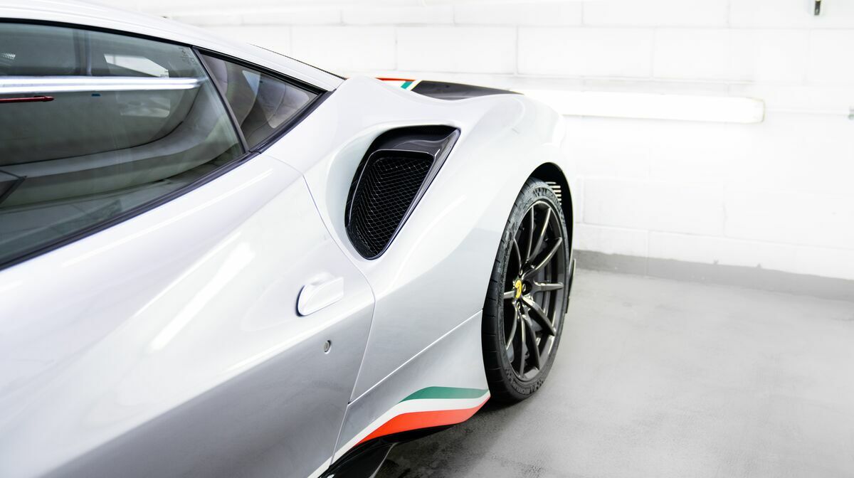 488 Pista Piloti Argento Nurburgring 