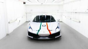 488 Pista Piloti Argento Nurburgring 