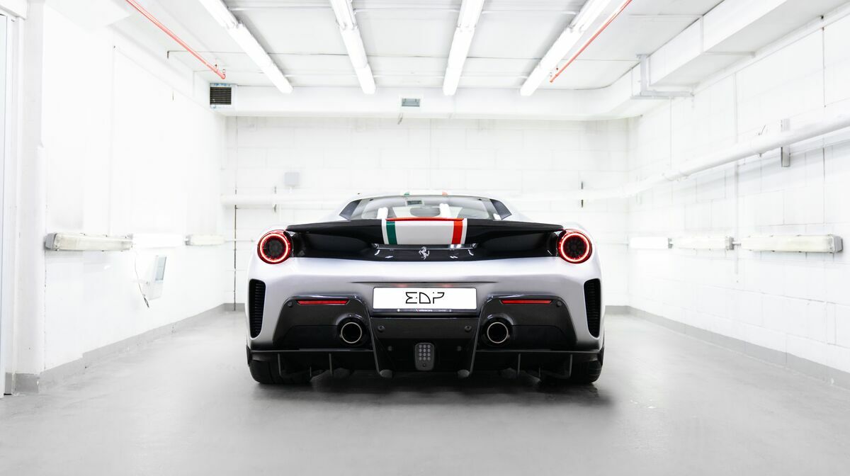 488 Pista Piloti Argento Nurburgring 