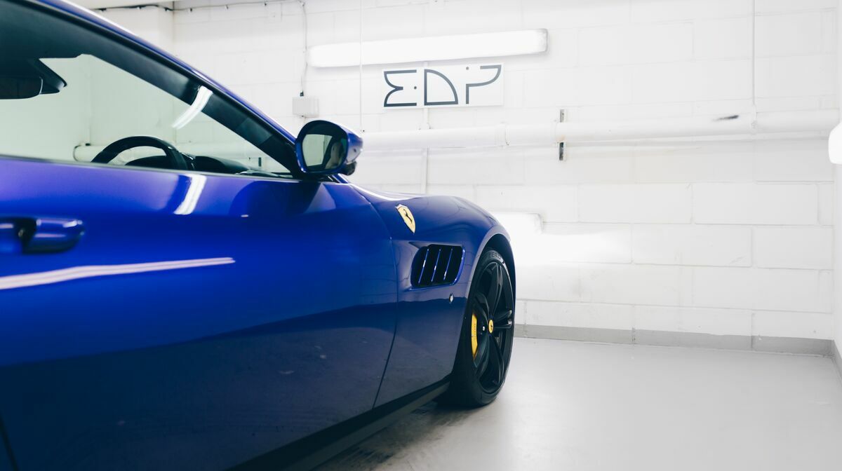 GTC4 Lusso Blu Elettrico