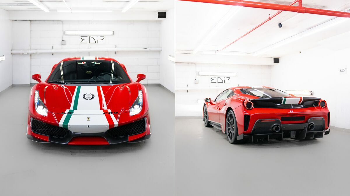 488 Pista Piloti Rosso Corsa 