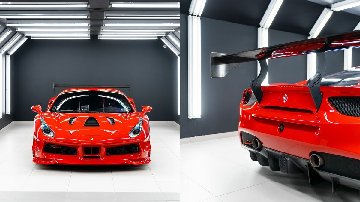 488 Challenge Rosso Corsa