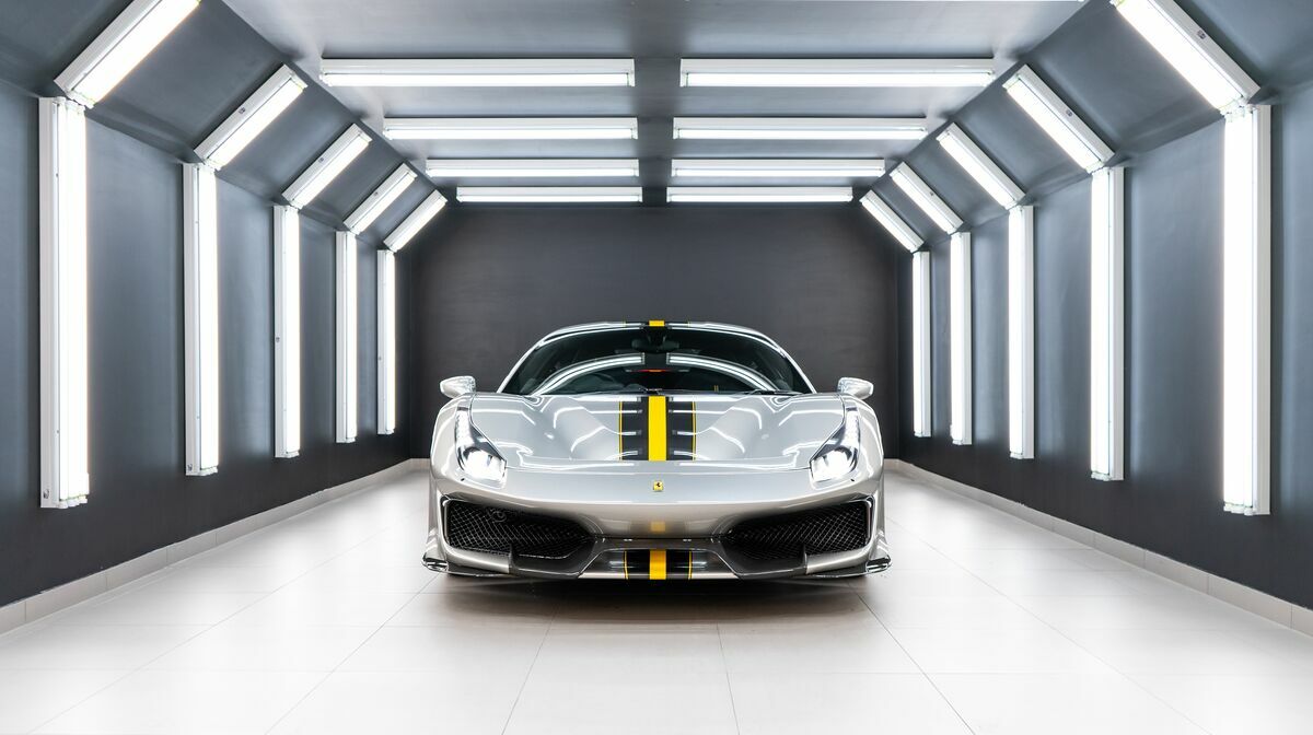 488 Pista Alluminio Lucido Livrea