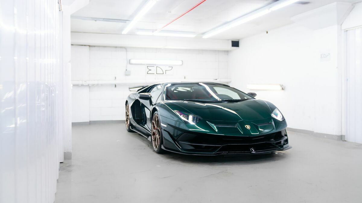 Aventador SVJ Verde Hydra