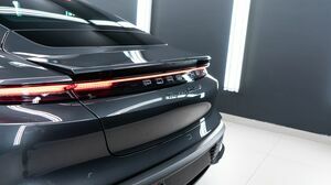 Taycan Turbo S Volcano Grey Metallic