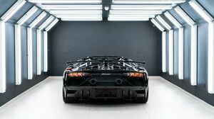 Aventador SVJ Roadster Nero