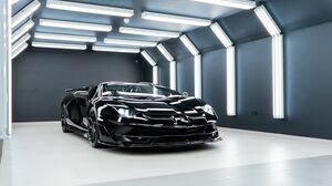 Aventador SVJ Roadster Nero