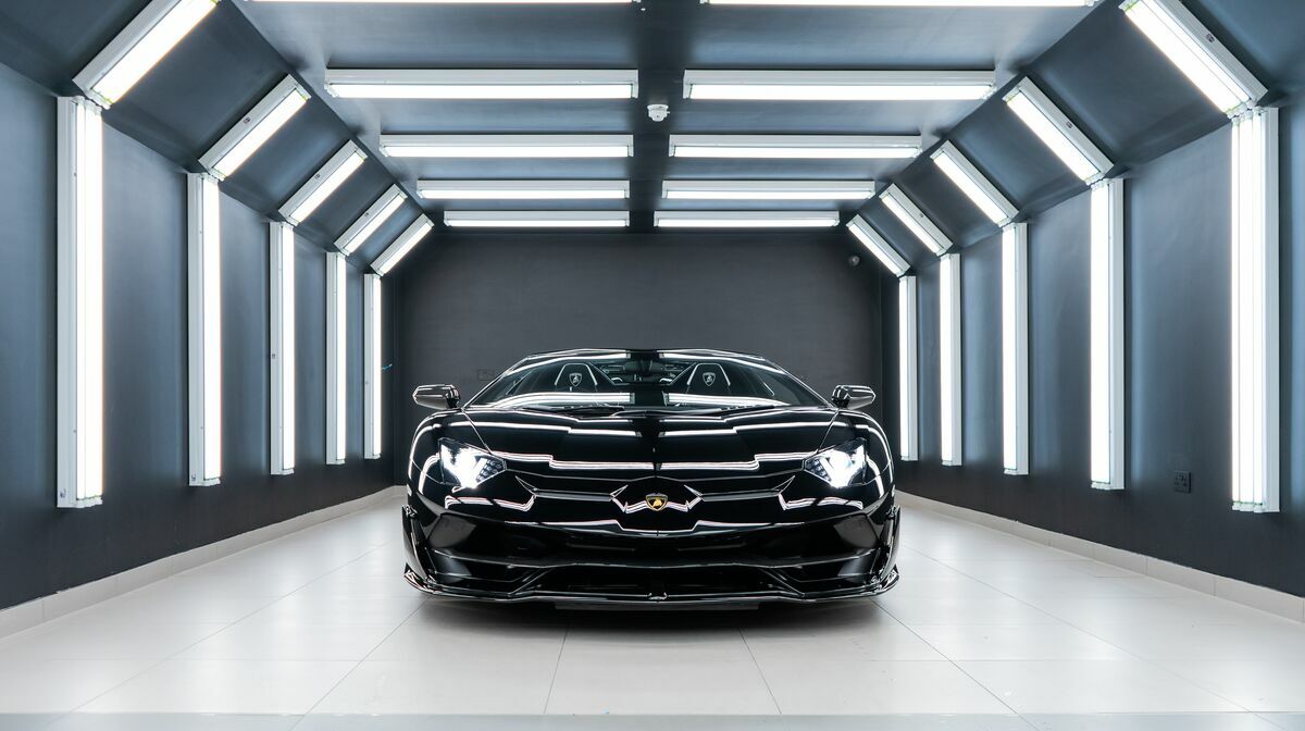 Aventador SVJ Roadster Nero