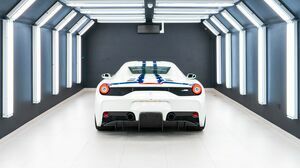 458 Speciale A Bianco Avus