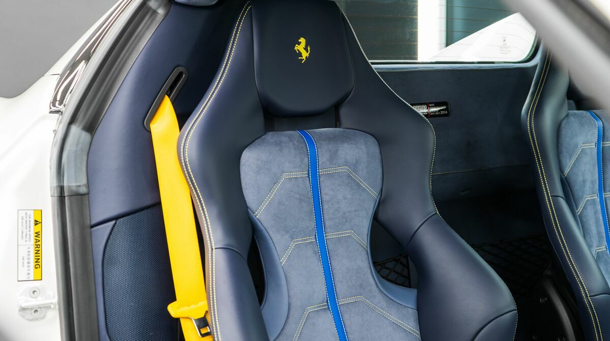 458 Speciale A Bianco Avus