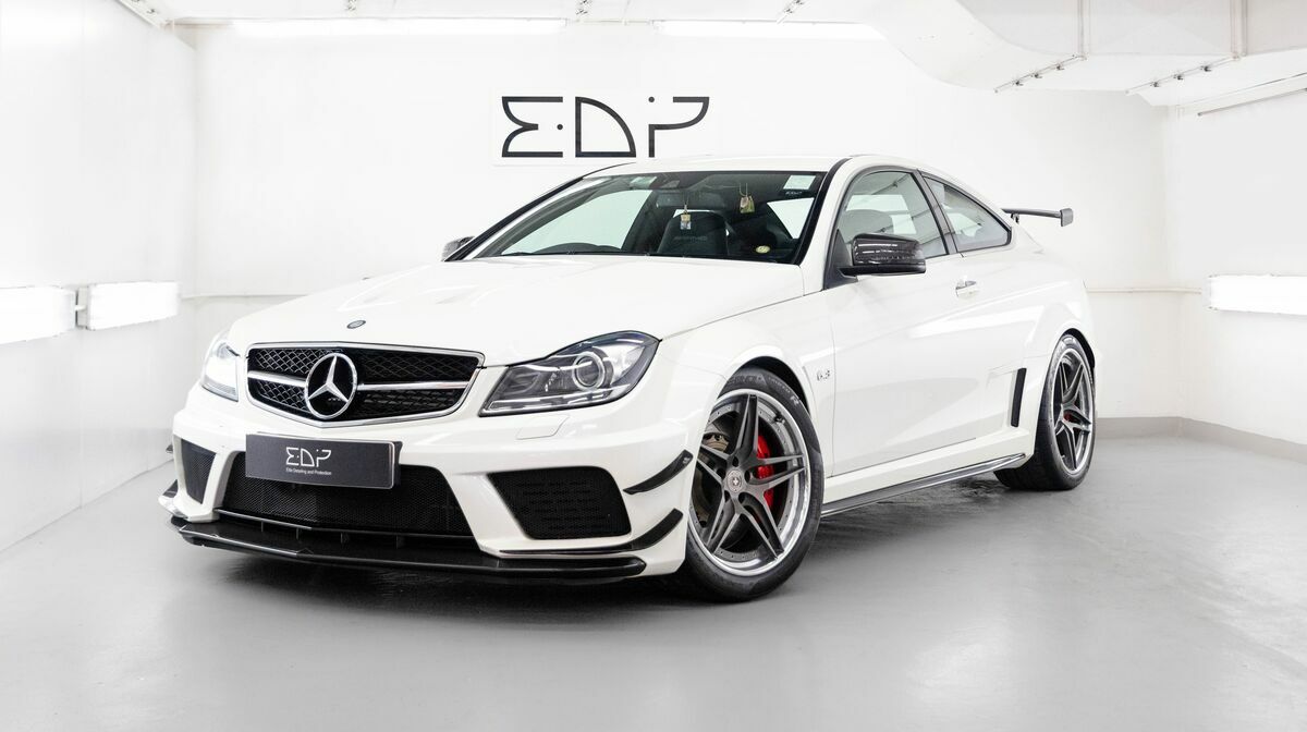 C63 AMG Black Series Diamond White