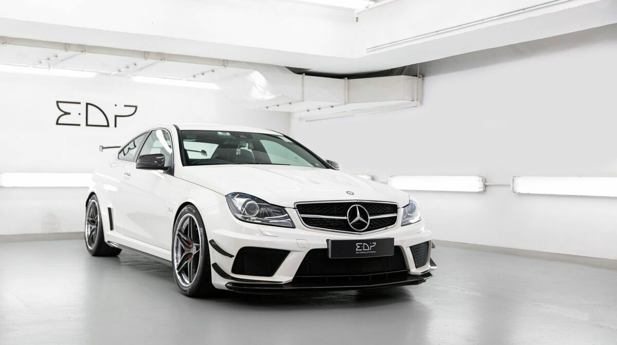 C63 AMG Black Series Diamond White