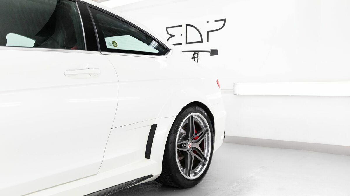 C63 AMG Black Series Diamond White