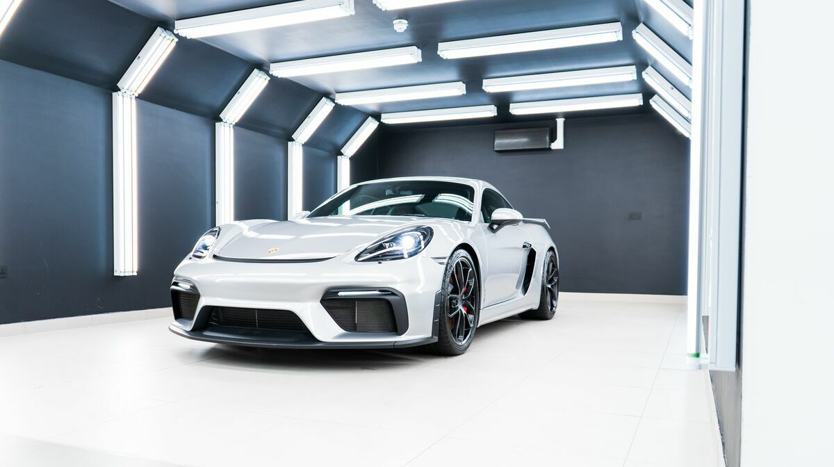 718 GT4 GT Silver Metallic