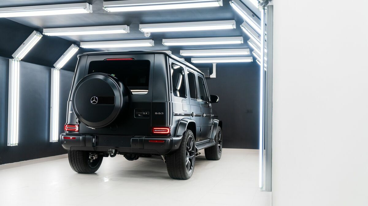 G63 AMG Designo Night Black Magno