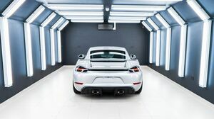 718 GT4 GT Silver Metallic