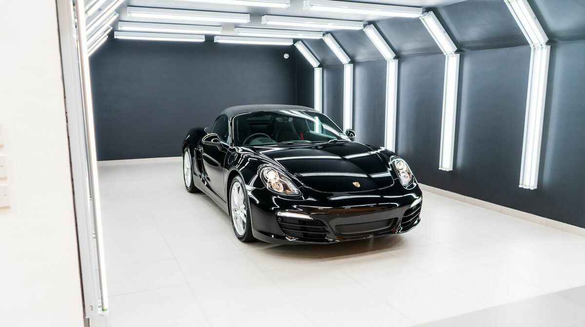 718 Boxster Spyder Black