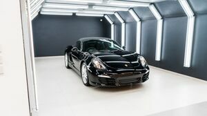 718 Boxster Spyder Black