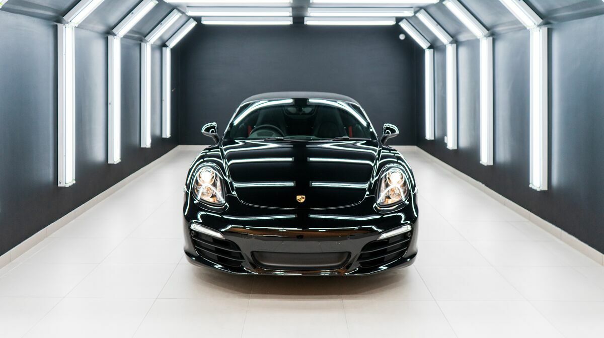 718 Boxster Spyder Black