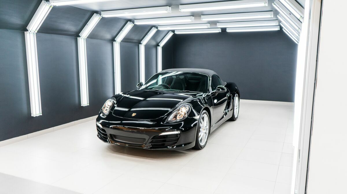 718 Boxster Spyder Black
