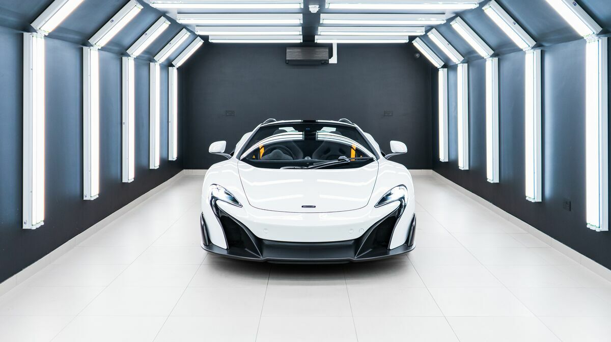 675LT Spider Silica White