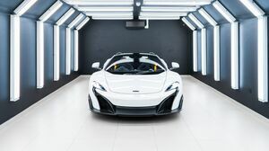 675LT Spider Silica White
